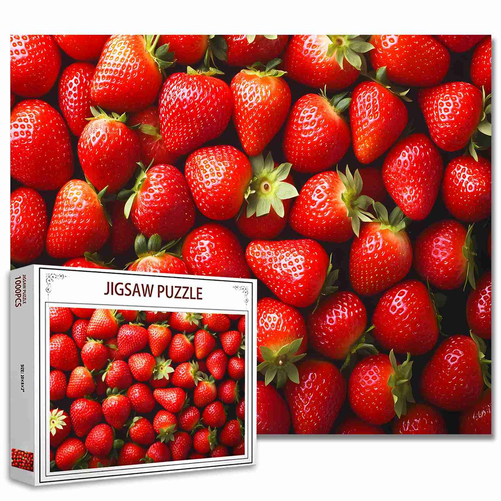 Fresh Strawberries Jigsaw Puzzles