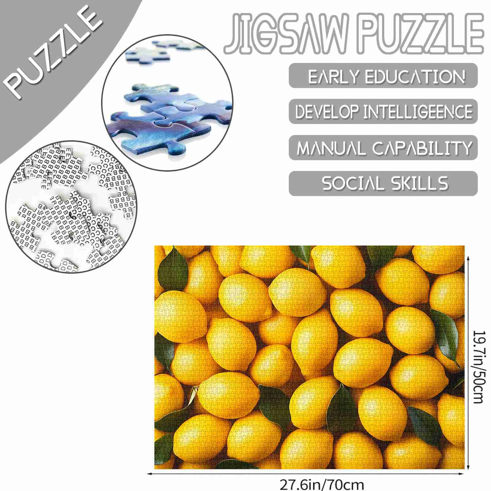 Fresh Lemons Jigsaw Puzzles