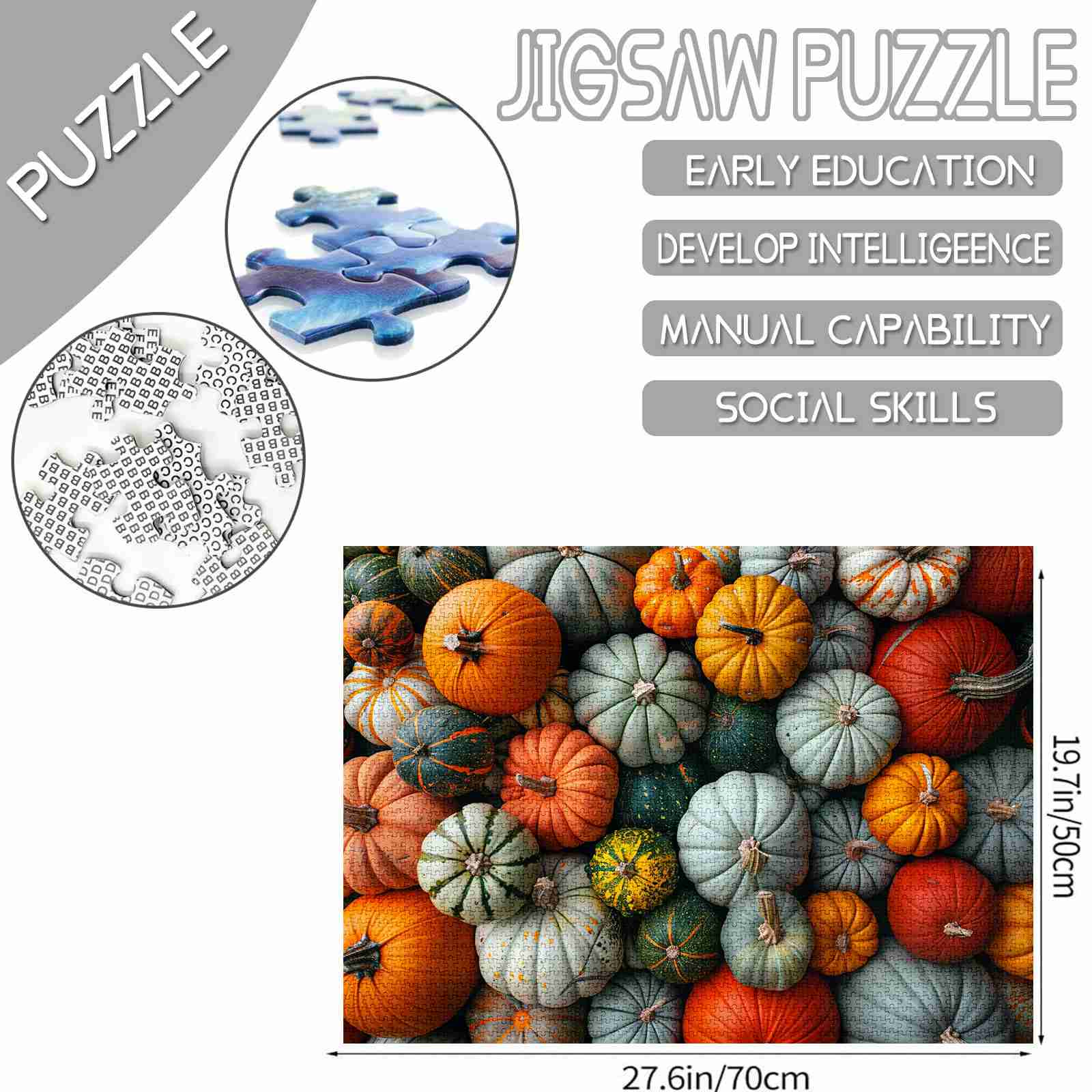 Harvest Pumpkins Jigsaw Puzzles