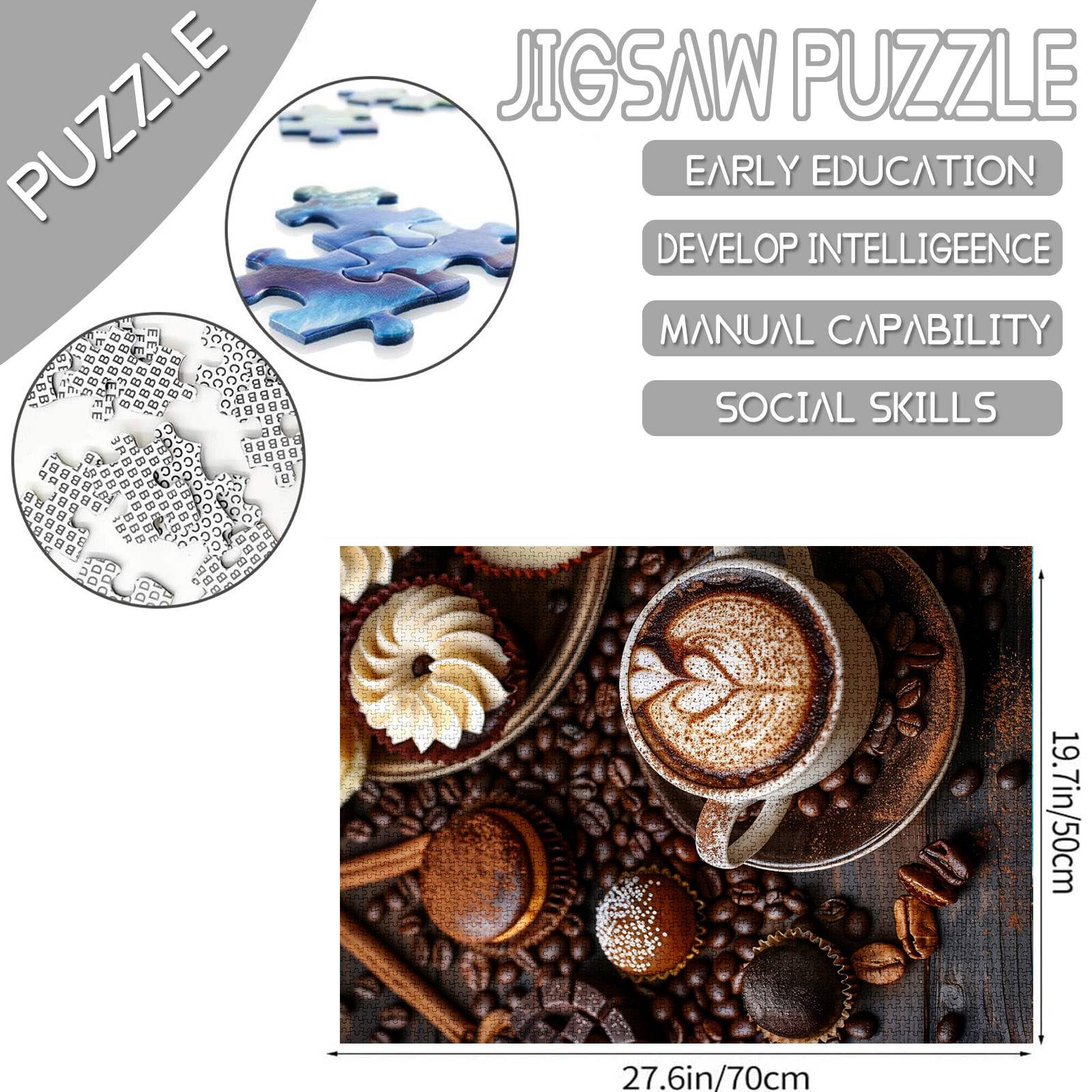 Coffee and Desserts Jigsaw Puzzles