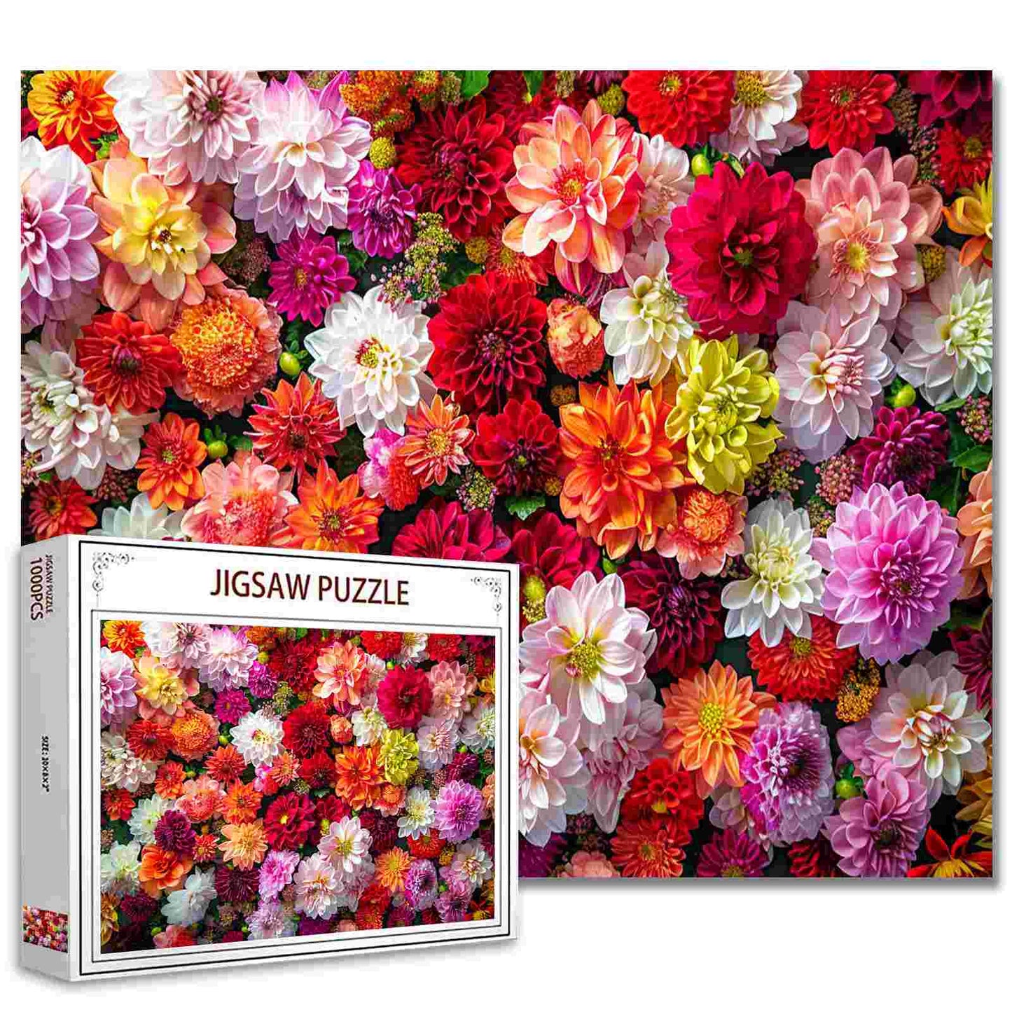 Blooming Dahlia Jigsaw Puzzles