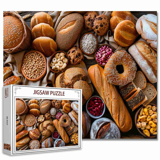 Rustic Breads and Grains Jigsaw Puzzles