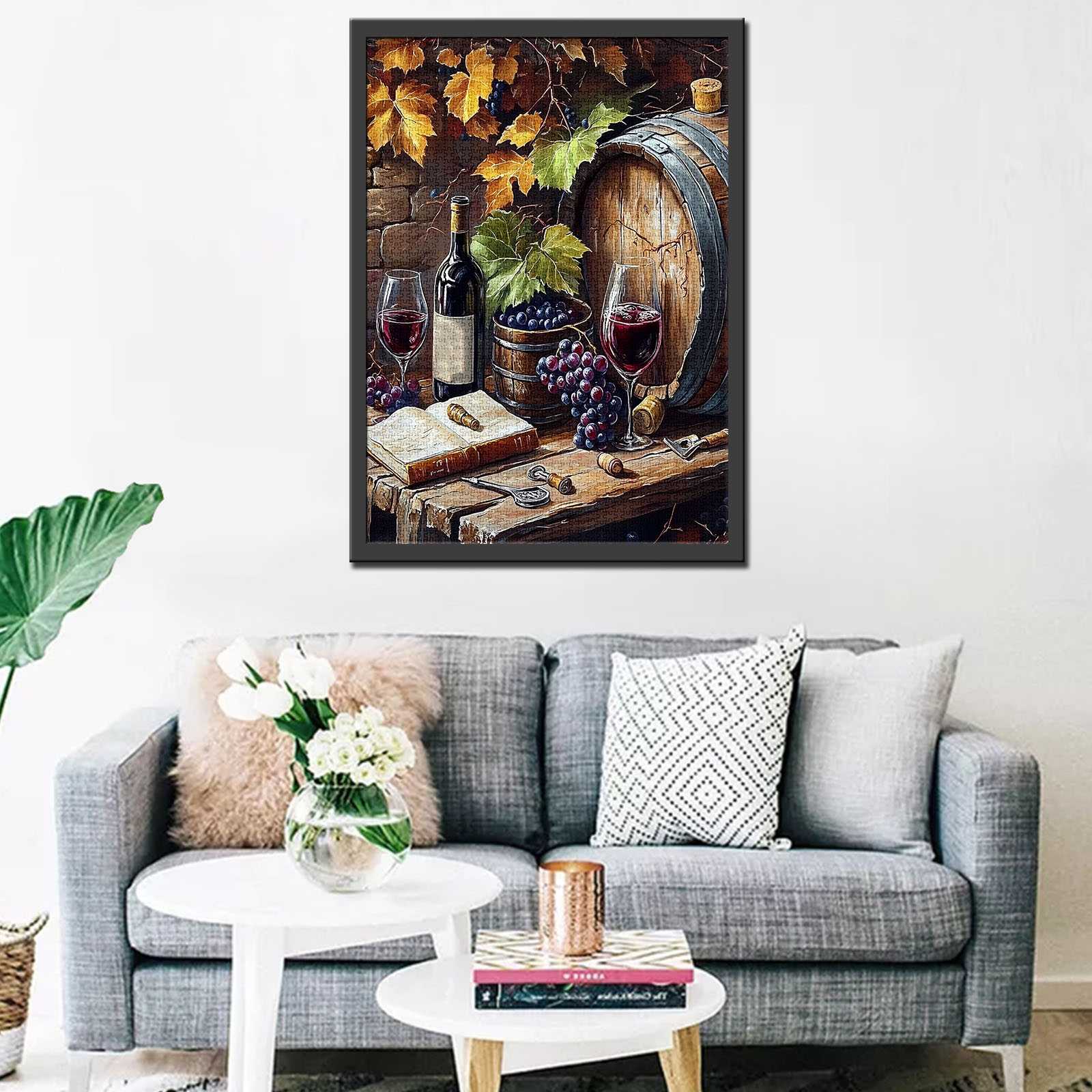 Vineyard Harvest Jigsaw Puzzles