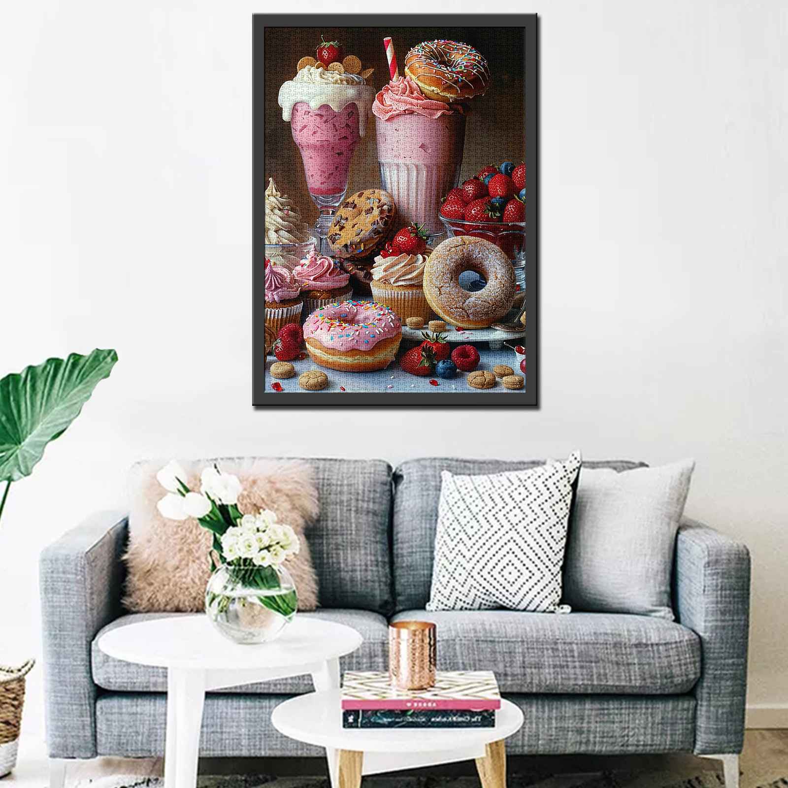 Milkshakes and Sweets Jigsaw Puzzles