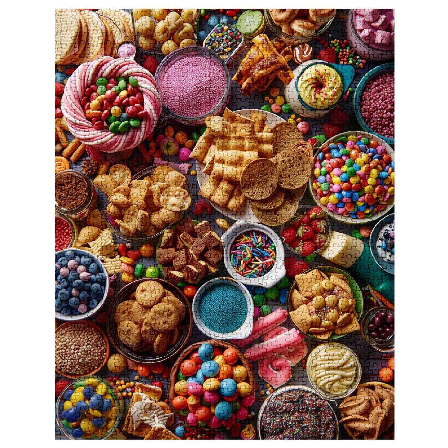 Colorful Candies and Treats Jigsaw Puzzles