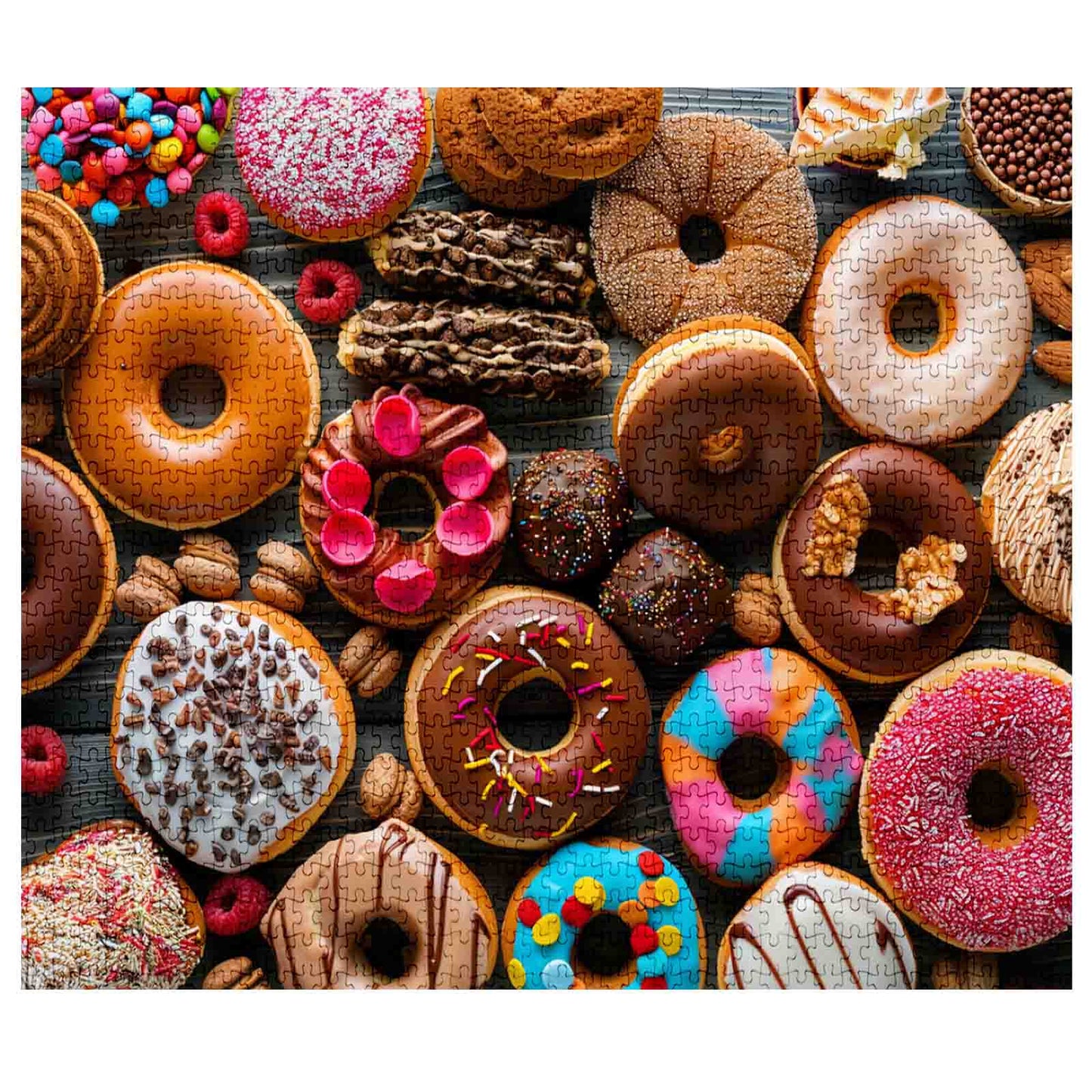 Decadent Donuts Collection Jigsaw Puzzles