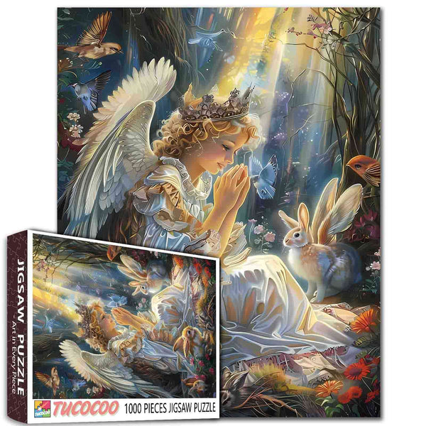 Forest Guardian Angel Jigsaw Puzzle – Tucocoo