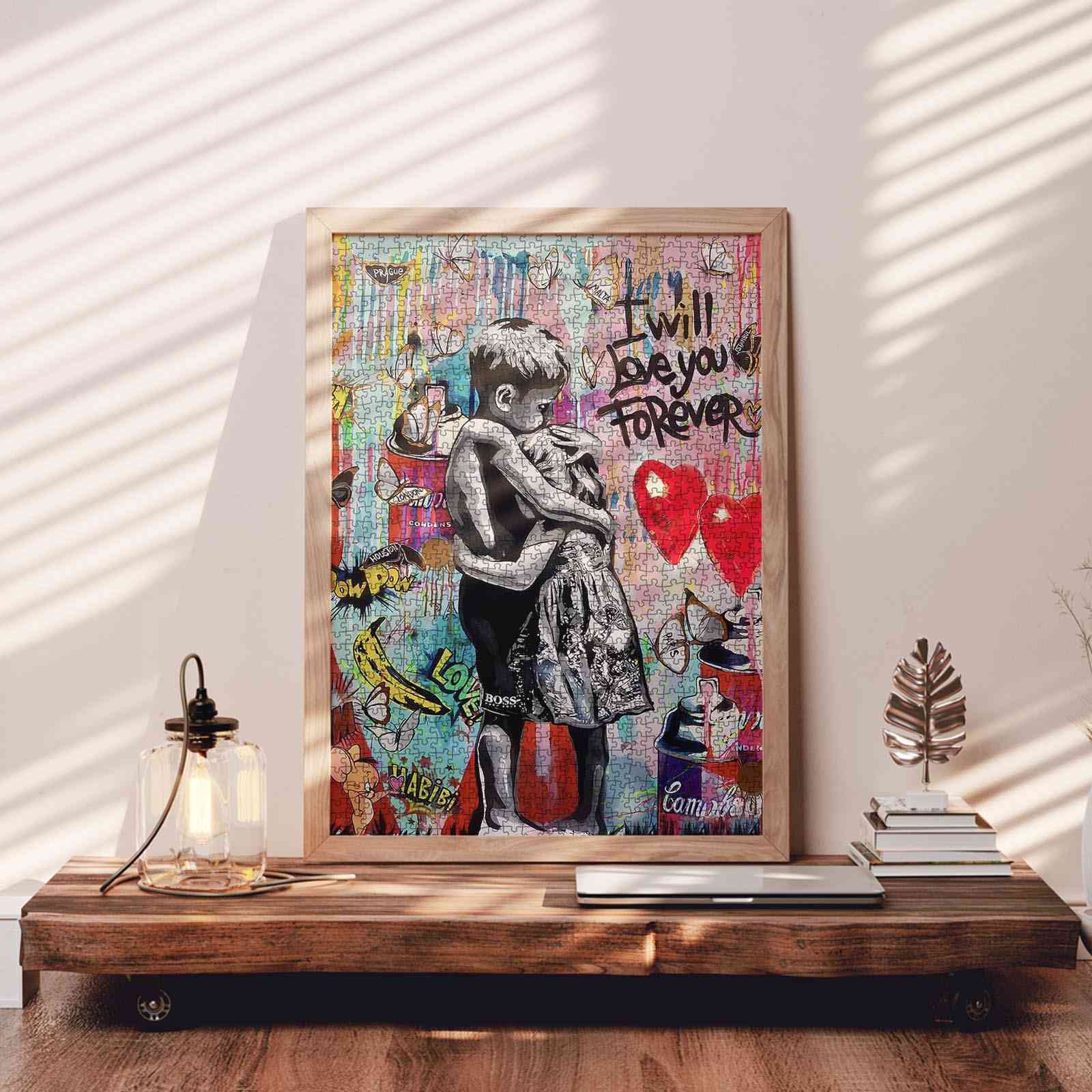 Forever Love Street Art Jigsaw Puzzles – Tucocoo