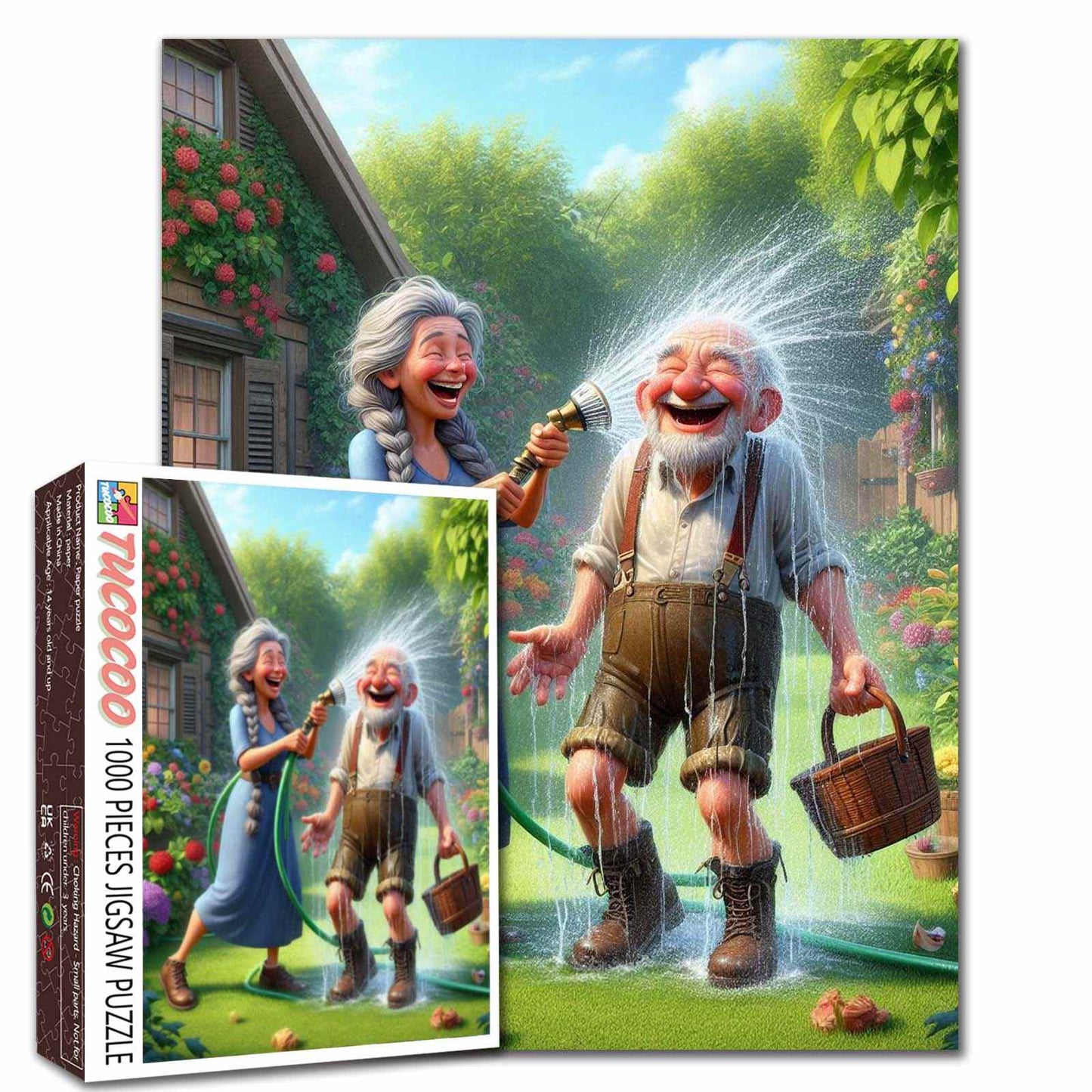 Garden Fun Seniors Jigsaw Puzzle