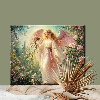 Garden Angel Blessing Paint by Numbers