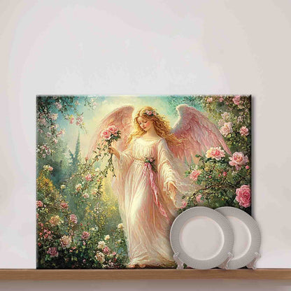 Garden Angel Blessing Paint by Numbers