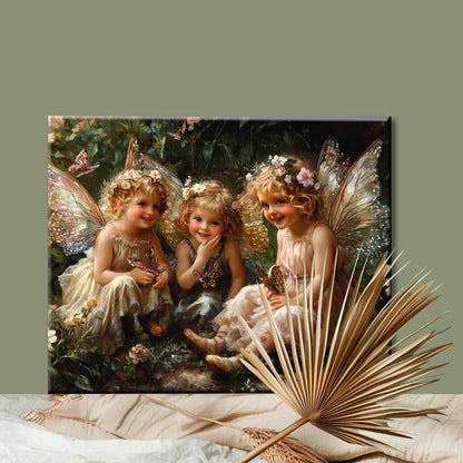 Garden Fairy Friends Paint by Numbers