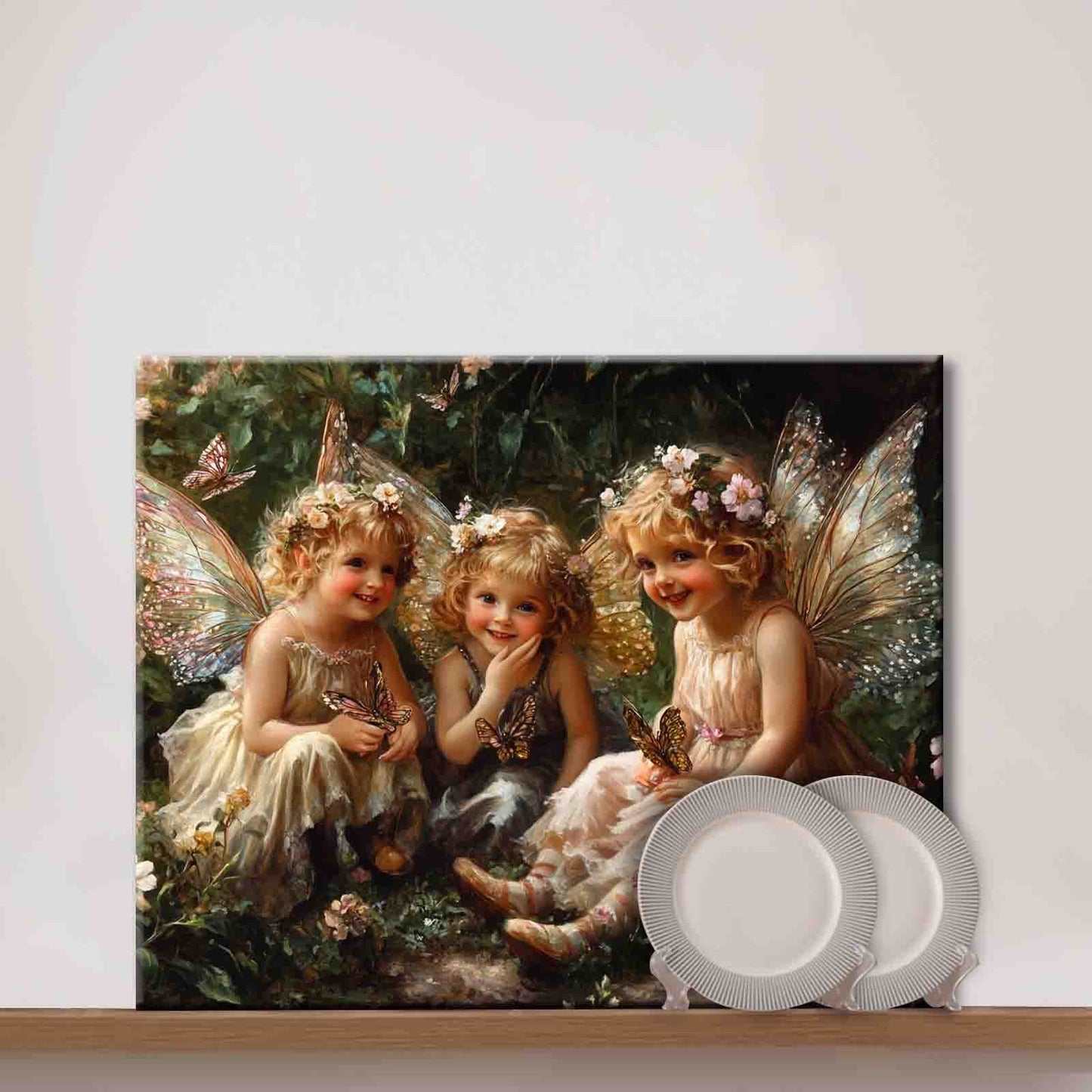 Garden Fairy Friends Paint by Numbers