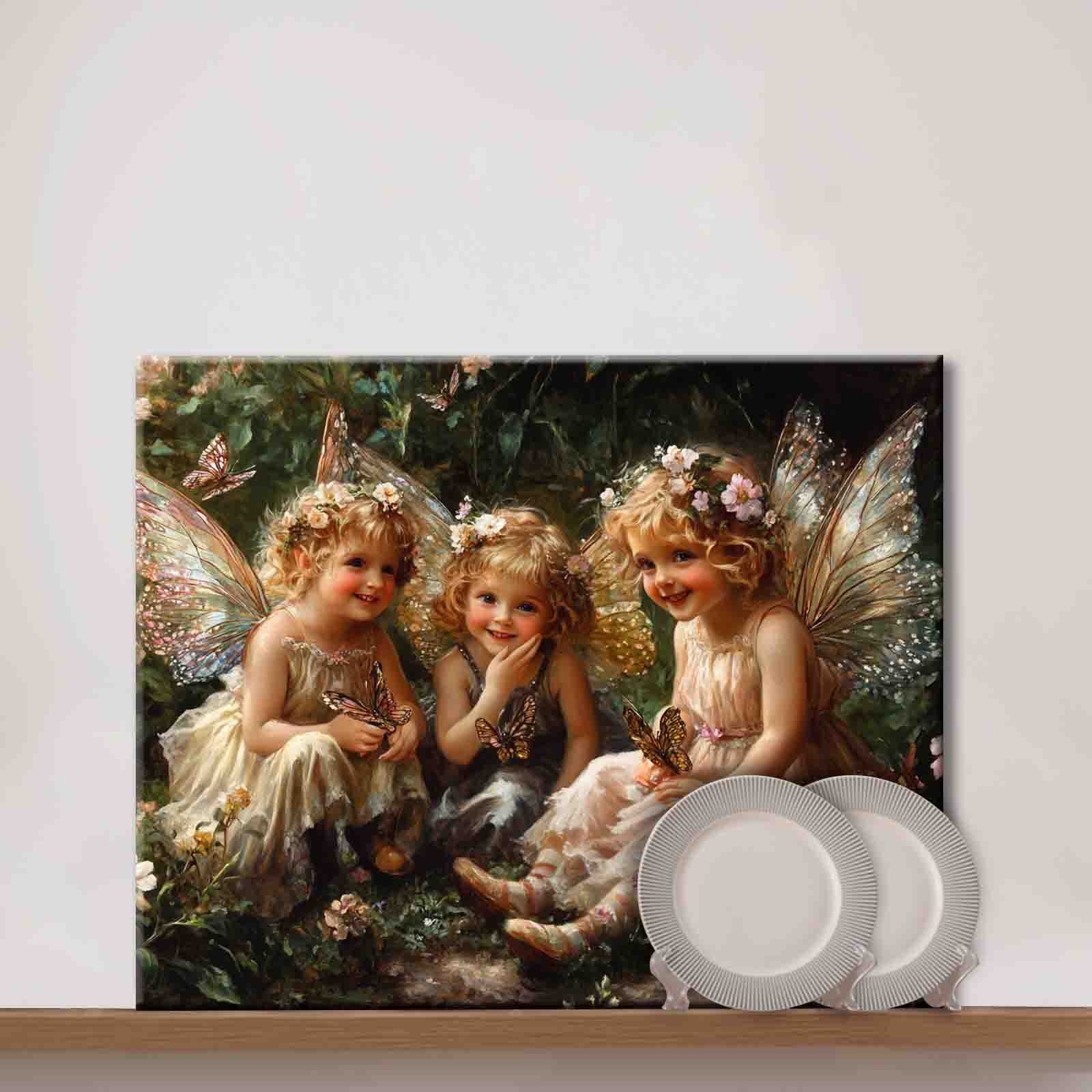 Garden Fairy Friends Paint by Numbers