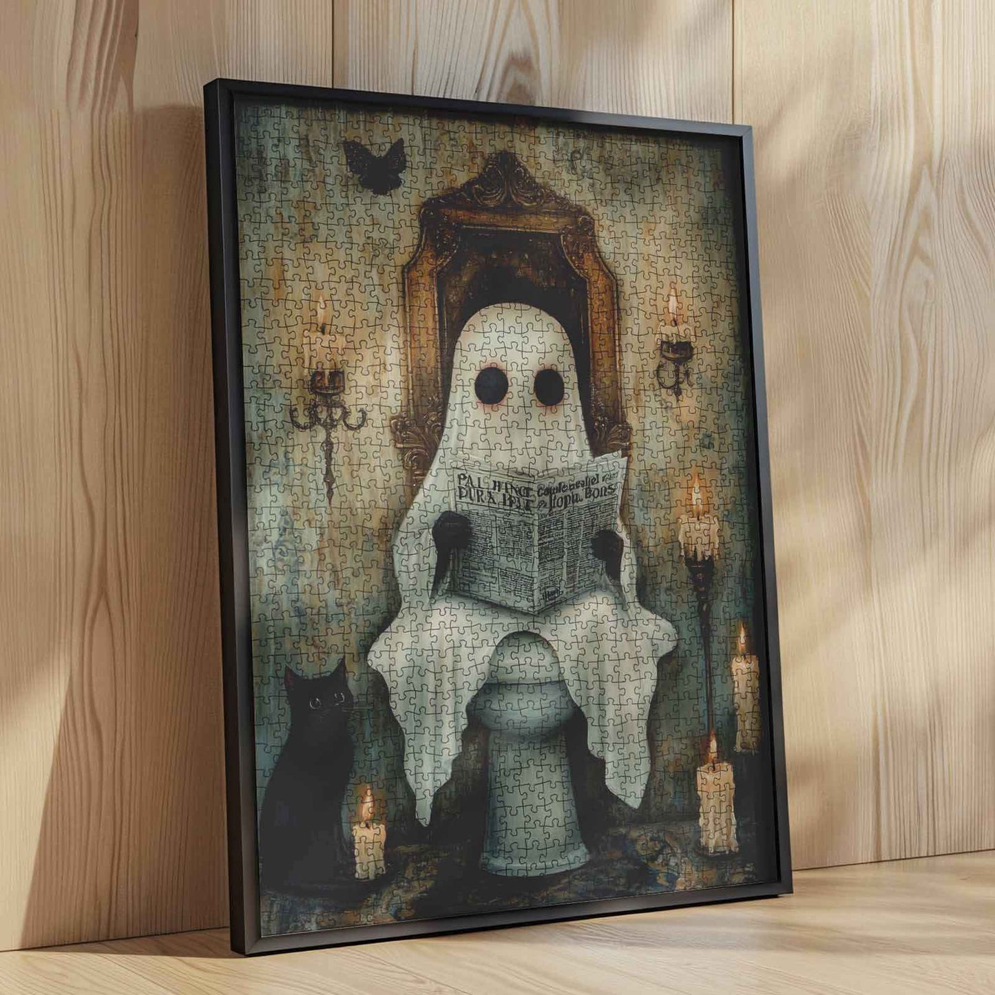 Ghostly Reading Time Jigsaw Puzzle
