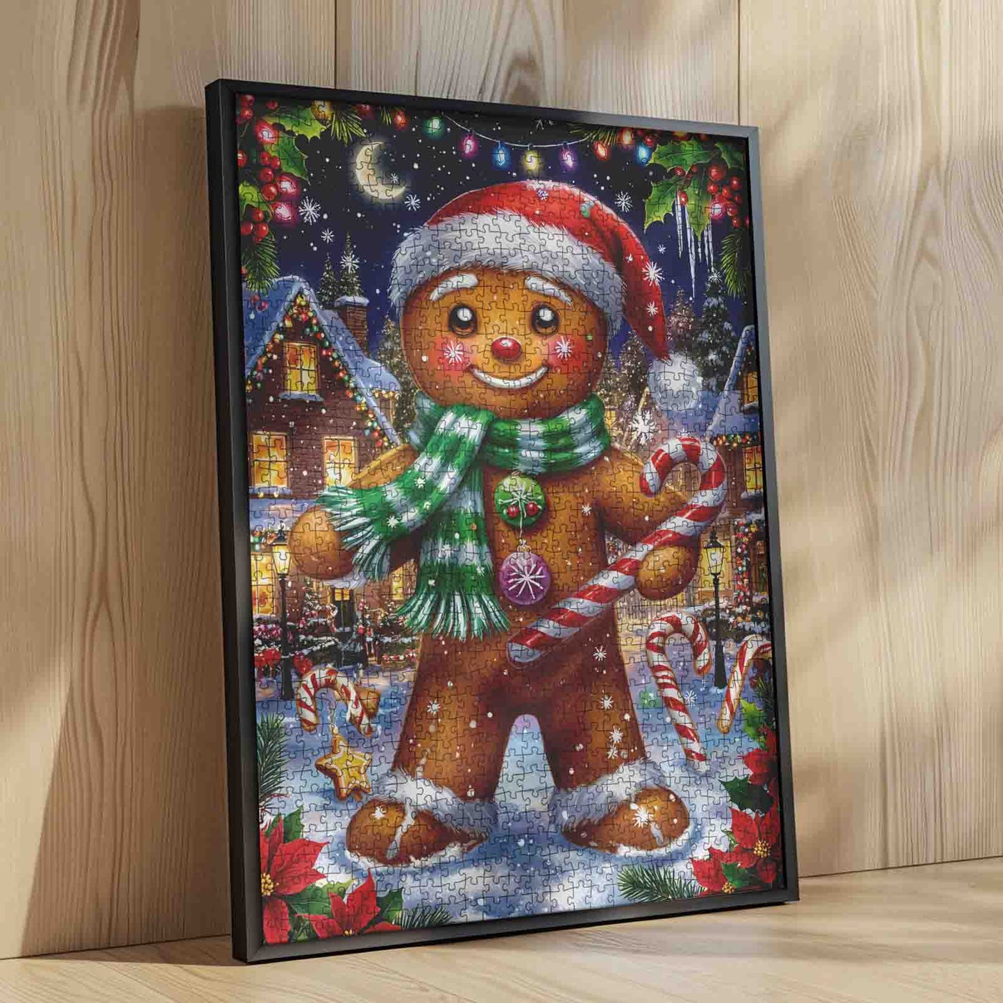 Gingerbread Man Christmas Jigsaw Puzzle