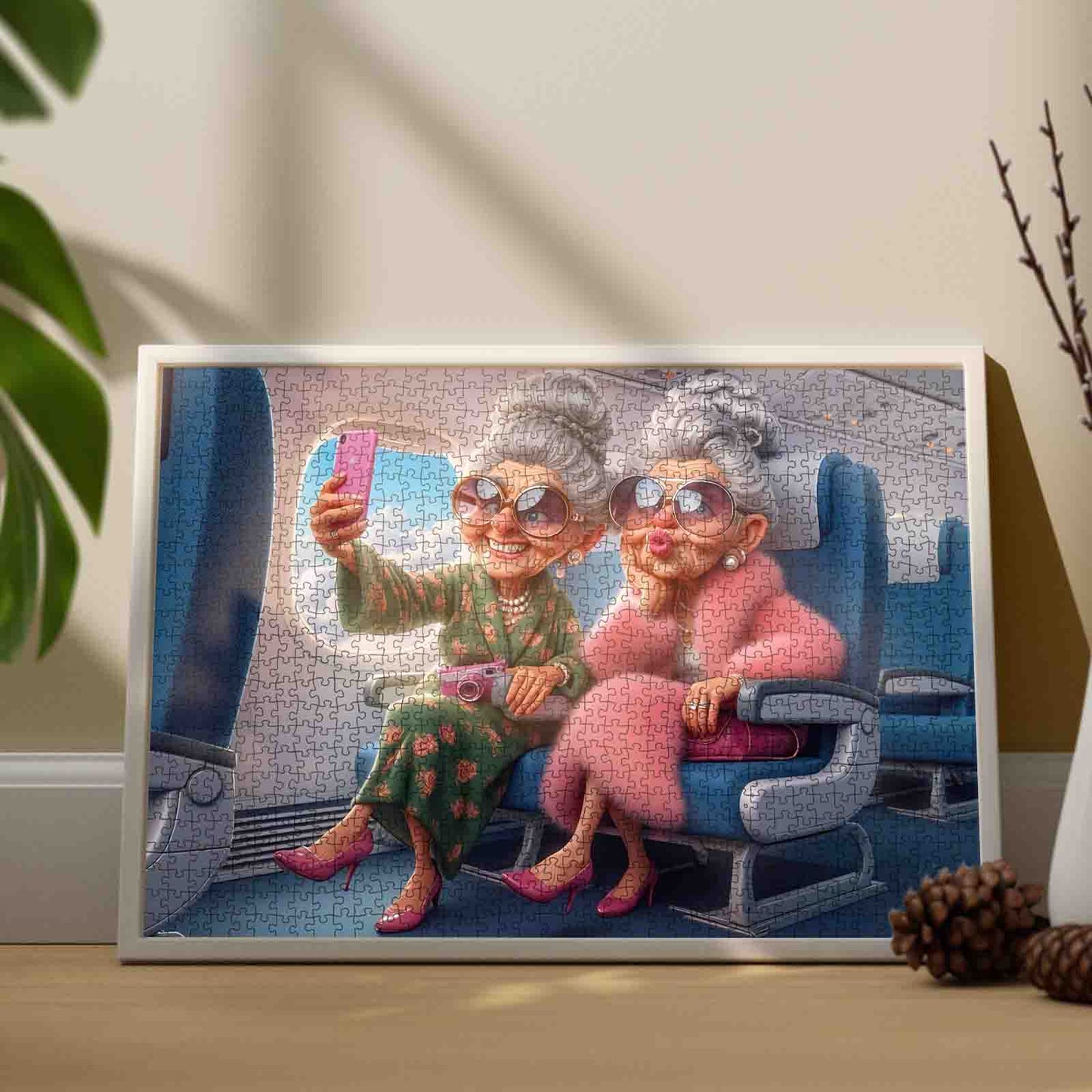 Glamorous Grandmas Selfie Jigsaw Puzzle