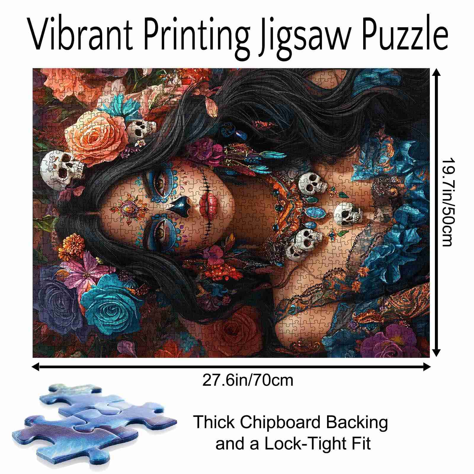 Goddess of Día de los Muertos Jigsaw Puzzle – Tucocoo