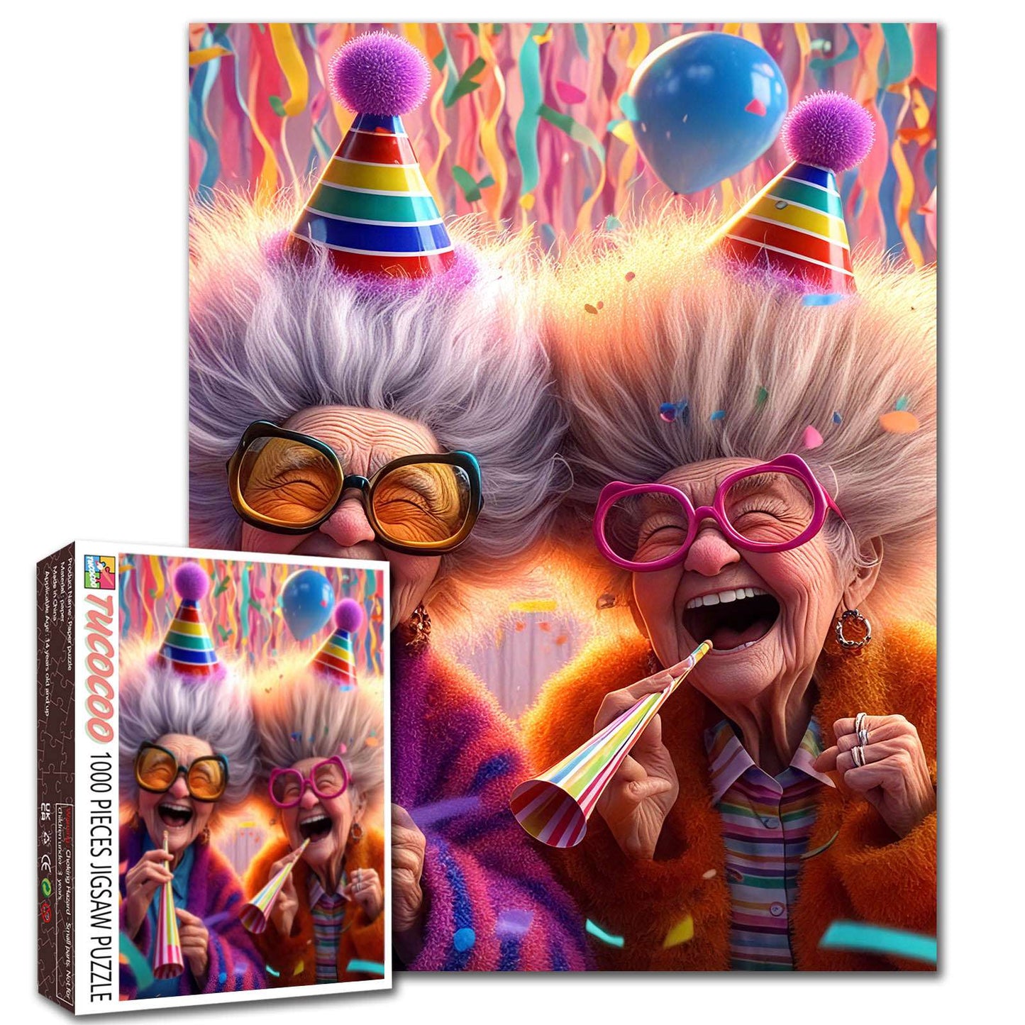 Golden Girls Birthday Bash Jigsaw Puzzle