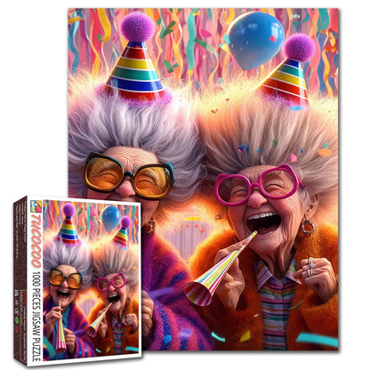 Golden Girls Birthday Bash Jigsaw Puzzle