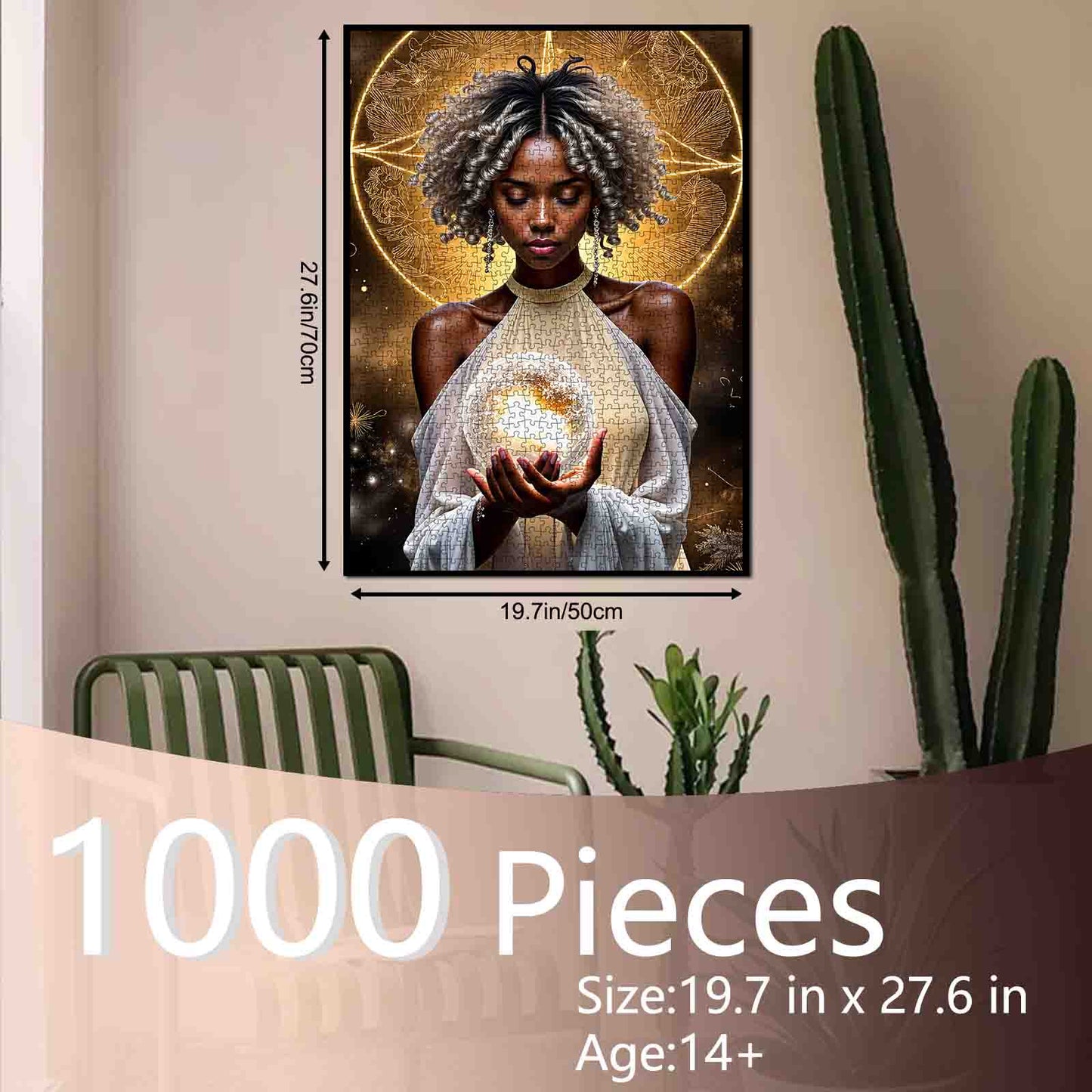 Golden Halo Serenity Jigsaw Puzzle
