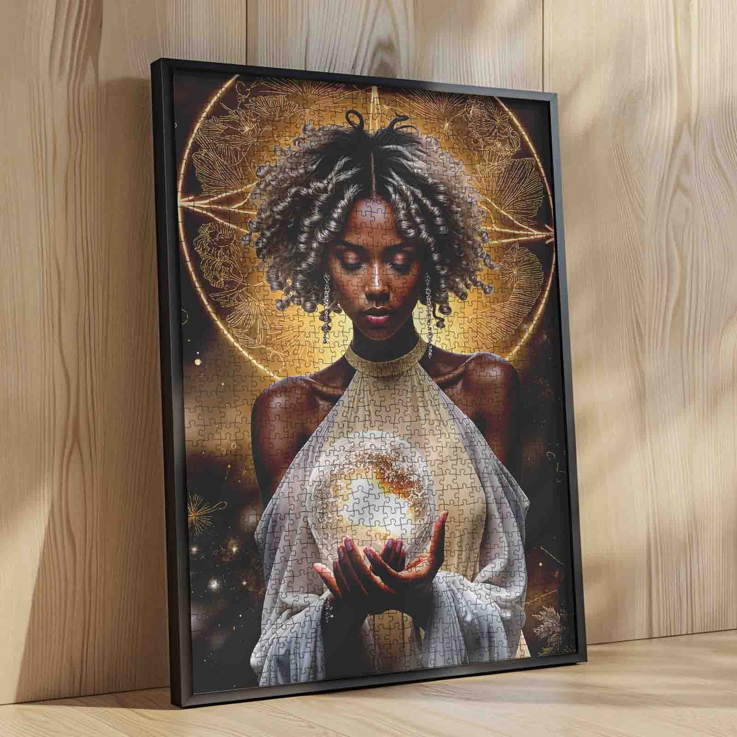 Golden Halo Serenity Jigsaw Puzzle