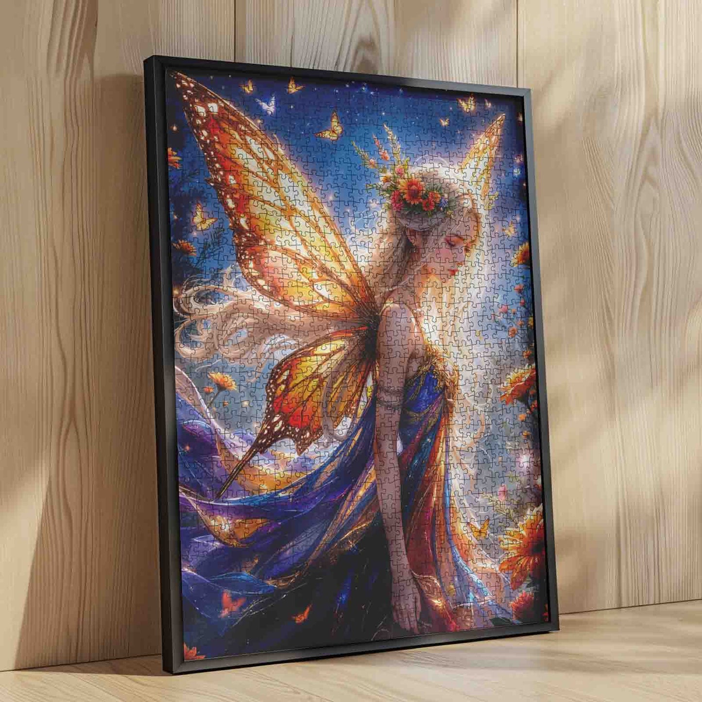 Golden Wing Fairy Jigsaw Puzzle