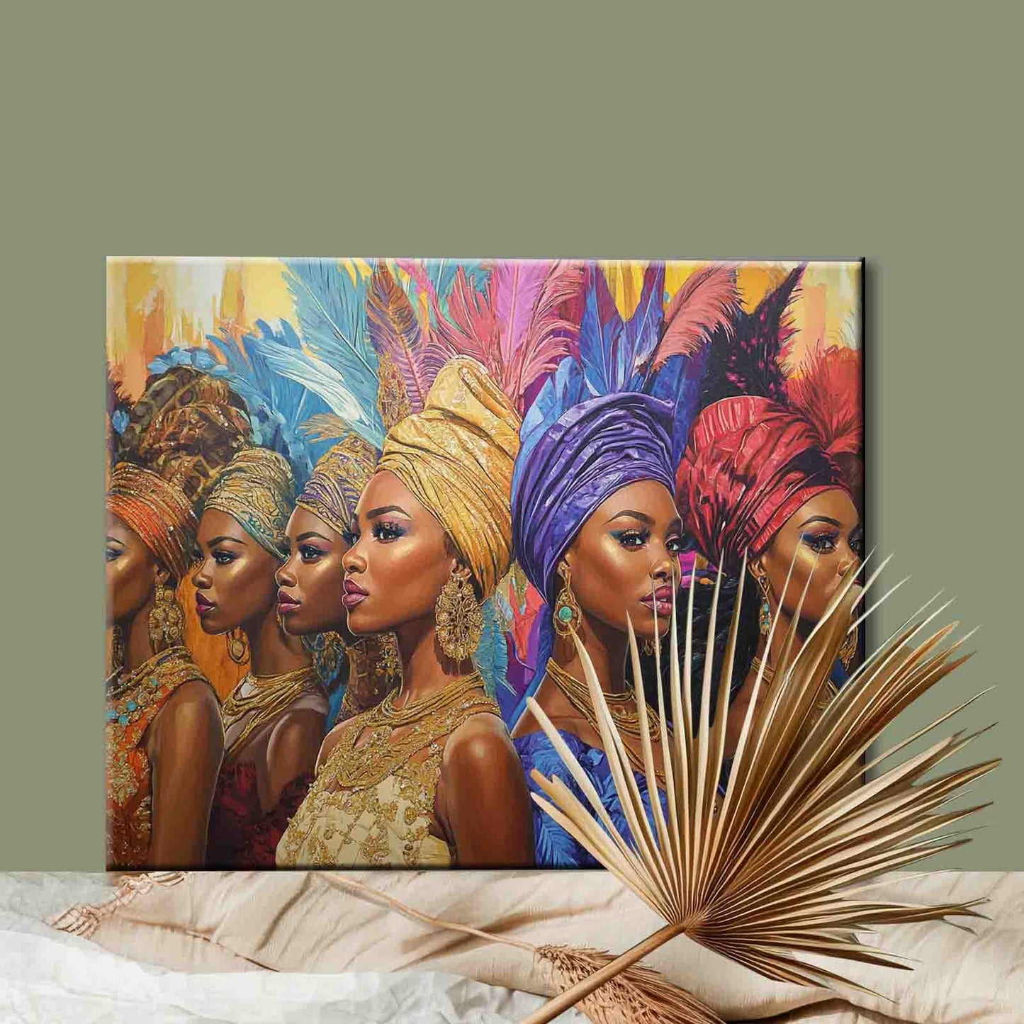 Golden Beauty Parade Paint by Numbers