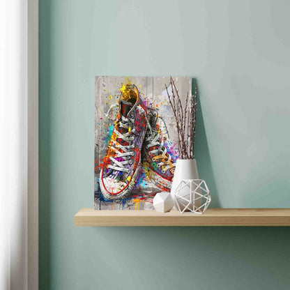 Graffiti Street Sneakers paint by numbers