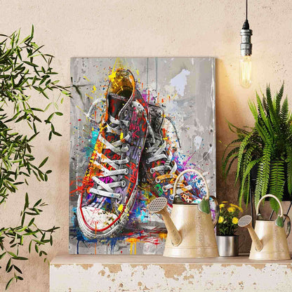 Graffiti Street Sneakers paint by numbers