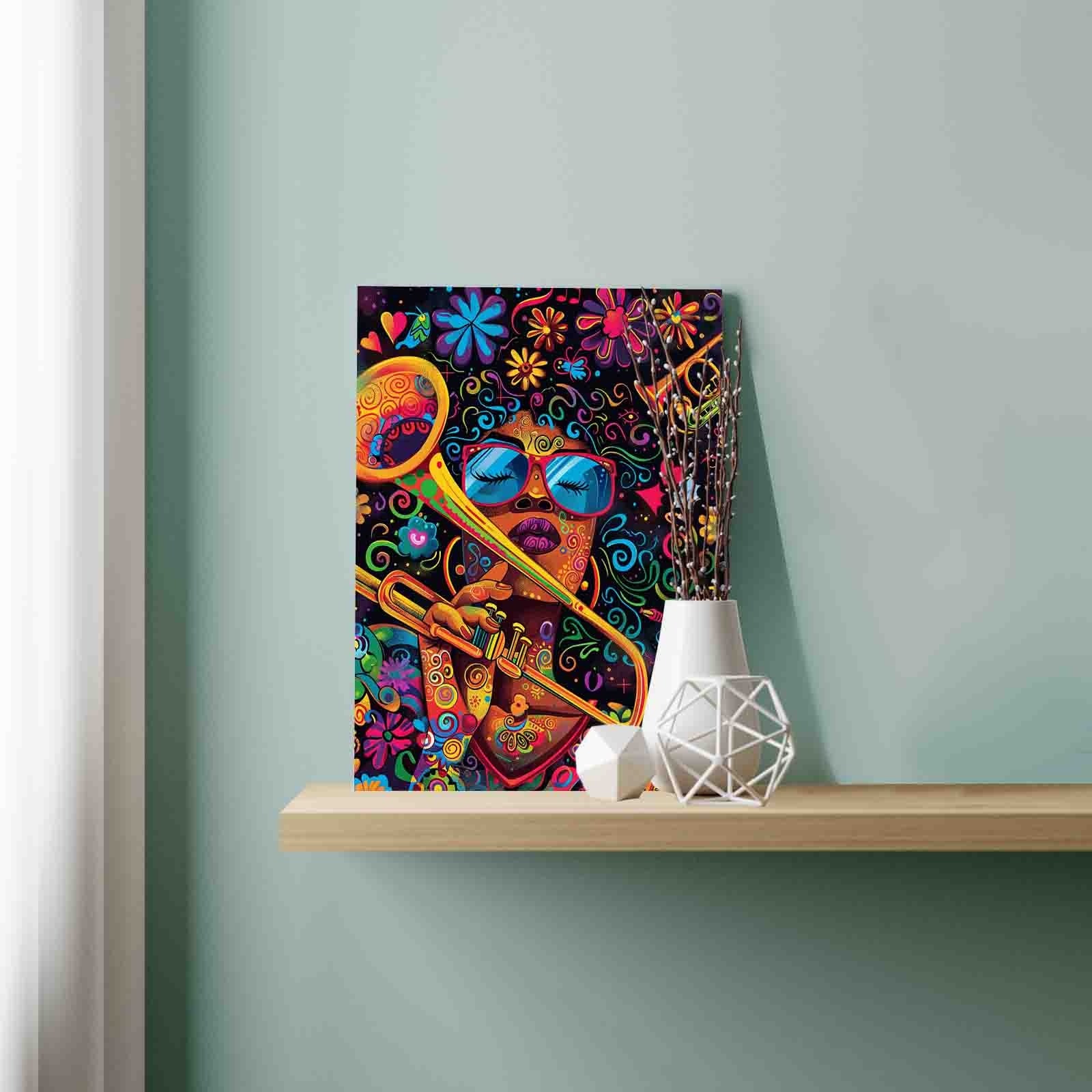Groovy Jazz Vibes Paint by Numbers