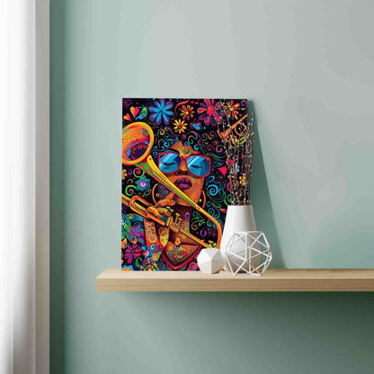Groovy Jazz Vibes Paint by Numbers