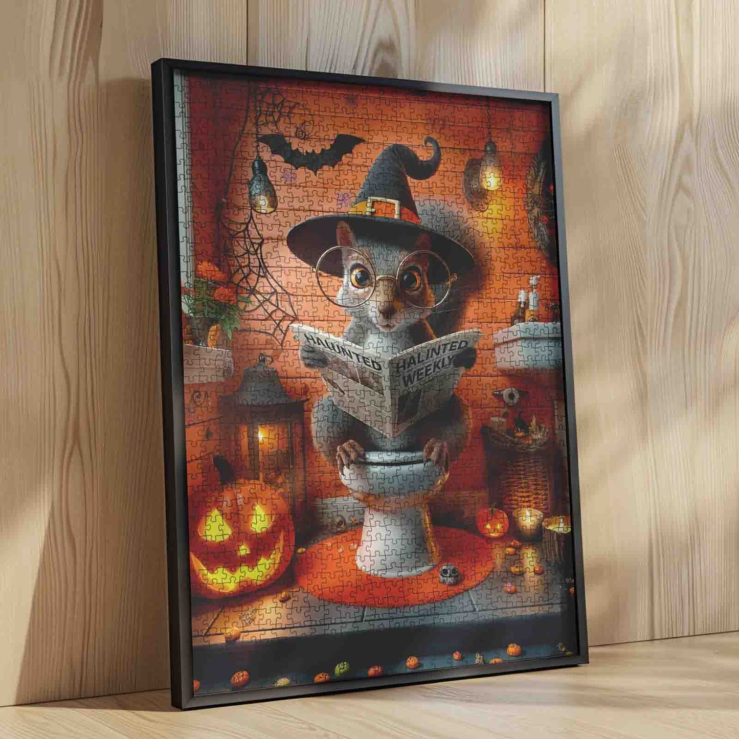 Halloween Cute Squirrel Jigsaw Puzzle