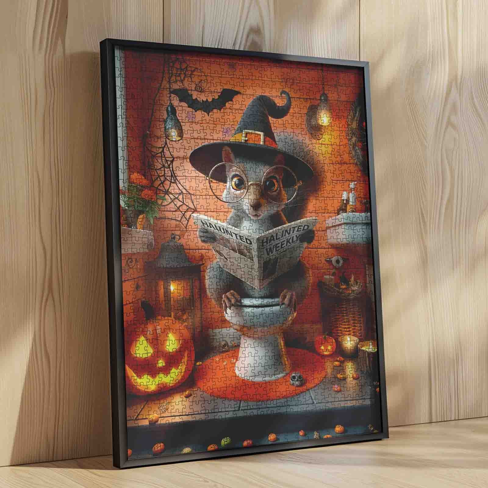 Halloween Cute Squirrel Jigsaw Puzzle