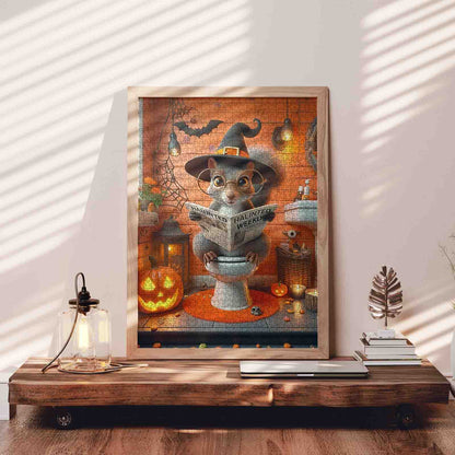 Halloween Cute Squirrel Jigsaw Puzzle
