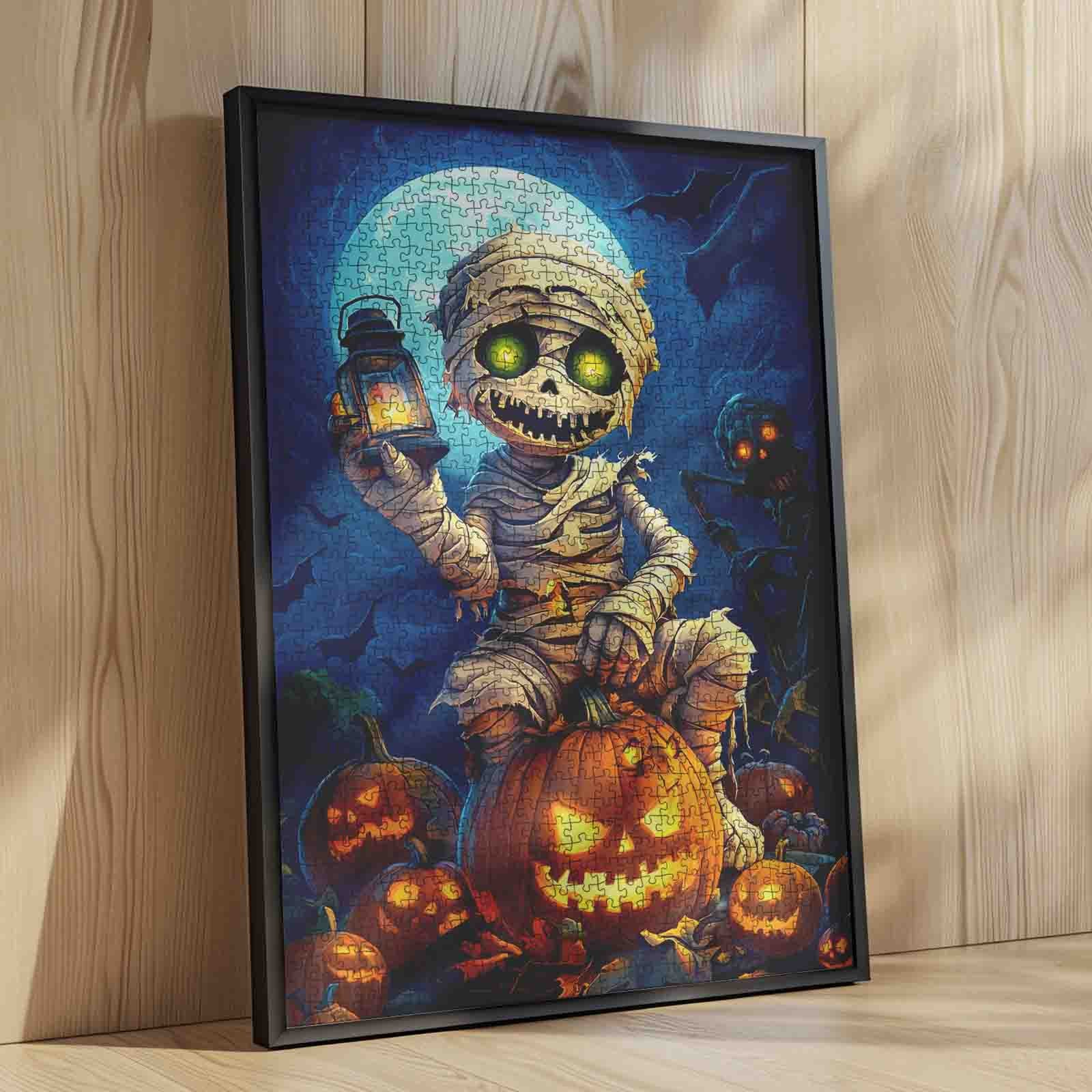 Halloween Mummy Lantern Jigsaw Puzzle – Tucocoo