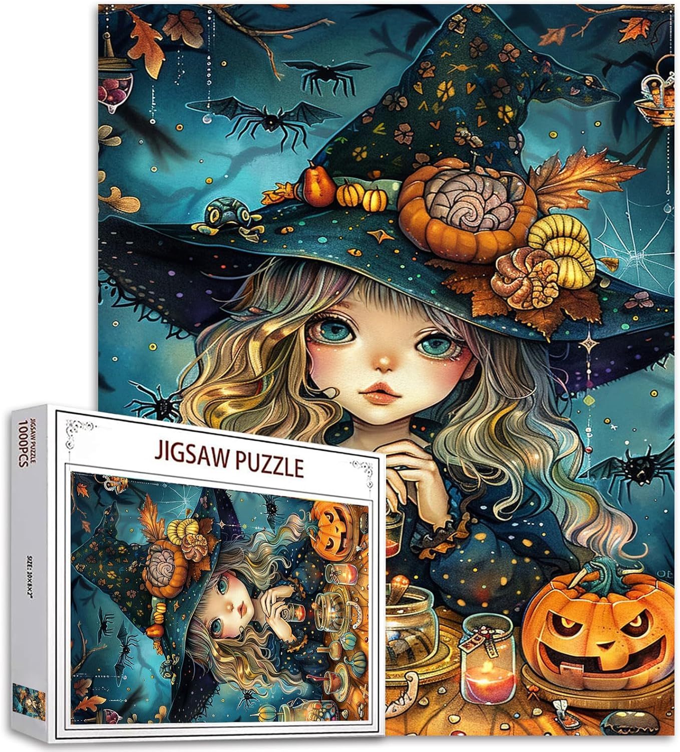 Halloween Pumpkin Girl Jigsaw Puzzles