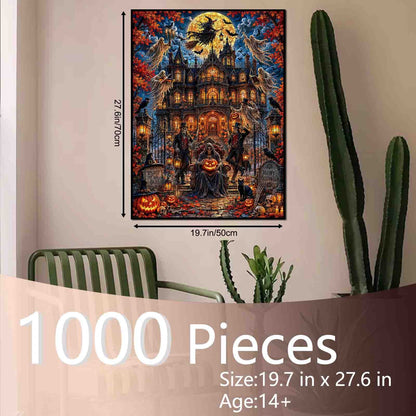 Haunted Mansion Midnight Gathering Jigsaw Puzzle