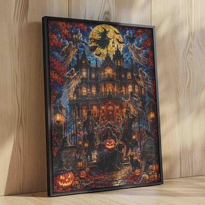 Haunted Mansion Midnight Gathering Jigsaw Puzzle