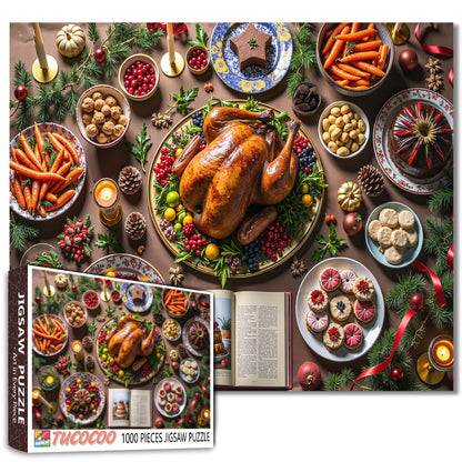 Holiday Feast Celebration Jigsaw Puzzle