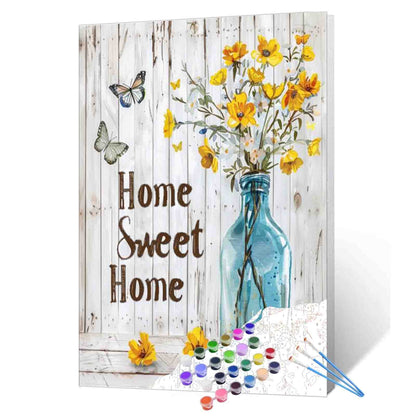 Home Sweet Home Paint by Numbers