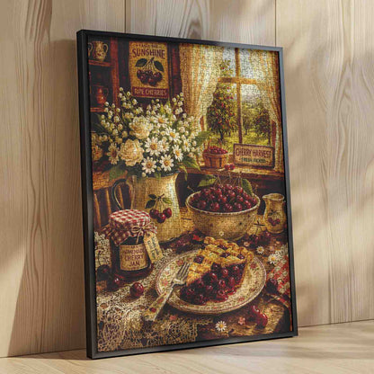 Homemade Cherry Pie Kitchen Jigsaw Puzzle