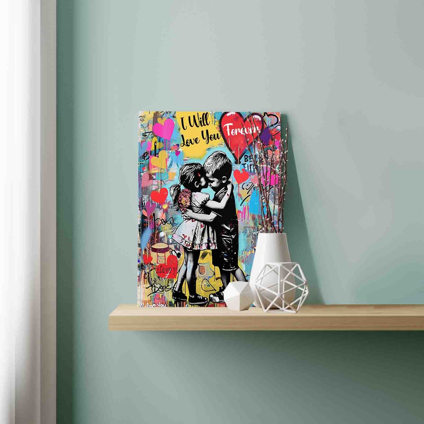 Innocent Embrace paint by numbers