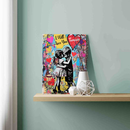 Innocent Embrace paint by numbers