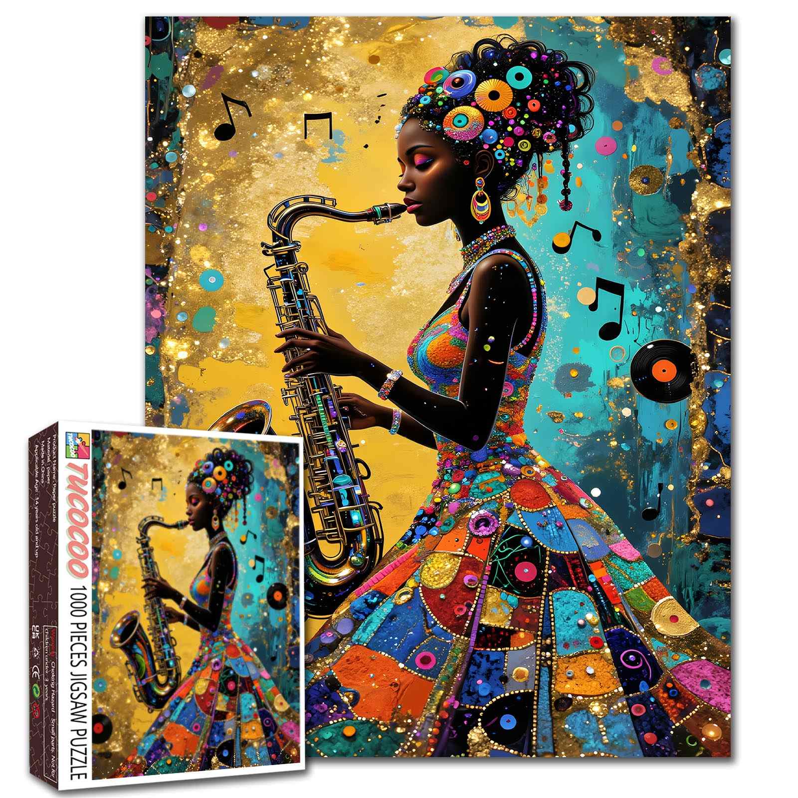 Jazz Soul Patchwork Jigsaw Puzzle