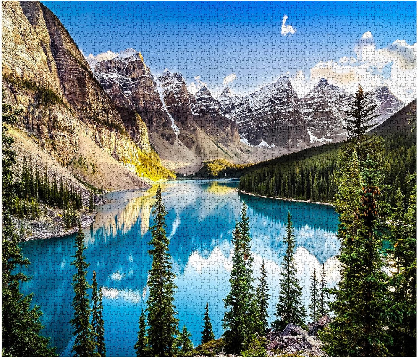 Moraine Lake Landscape Jigsaw Puzzles