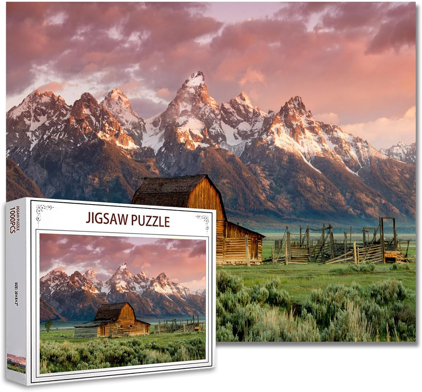 Grand Teton Mountains Jigsaw Puzzles