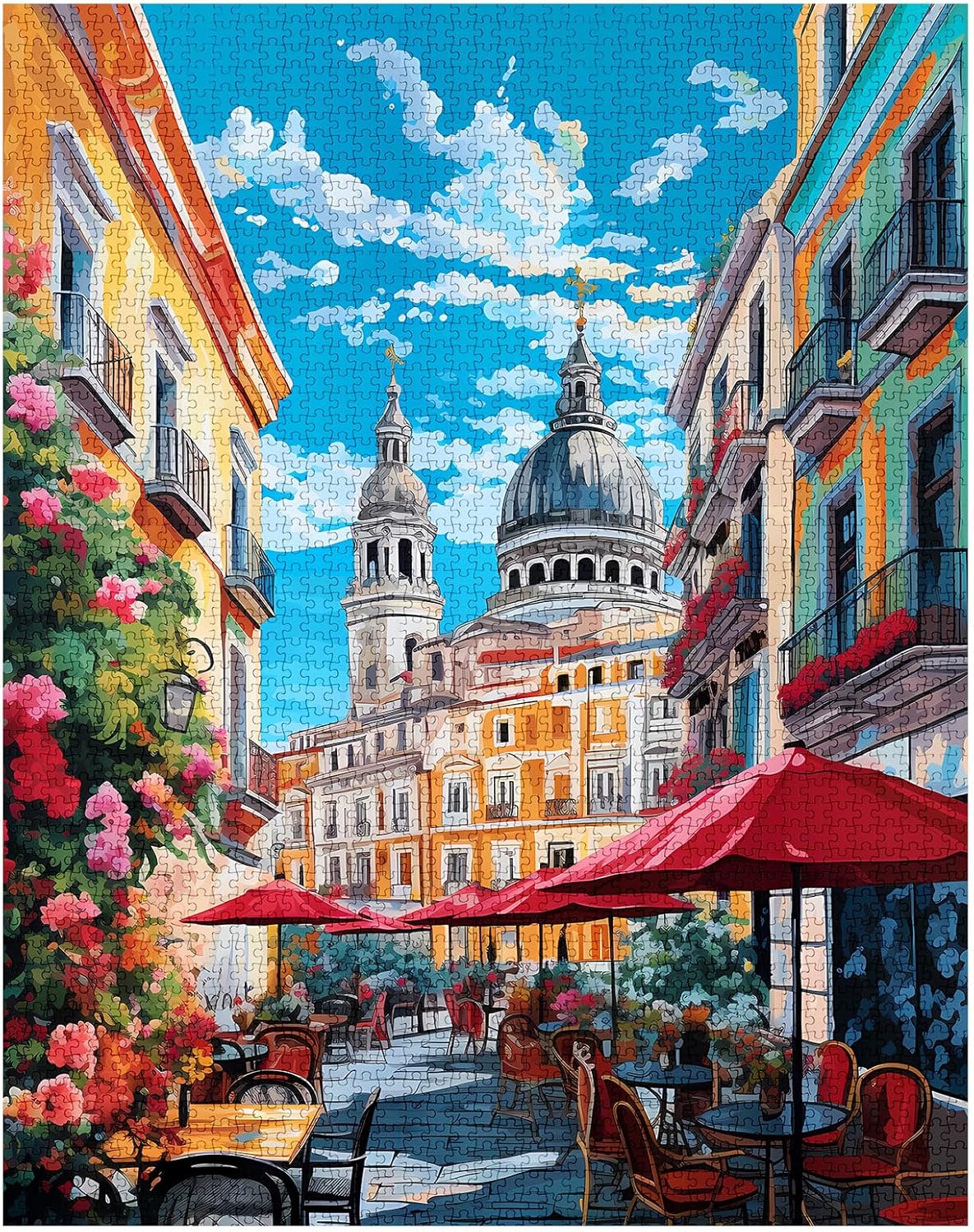 Spain Madrid Landscape Jigsaw Puzzles