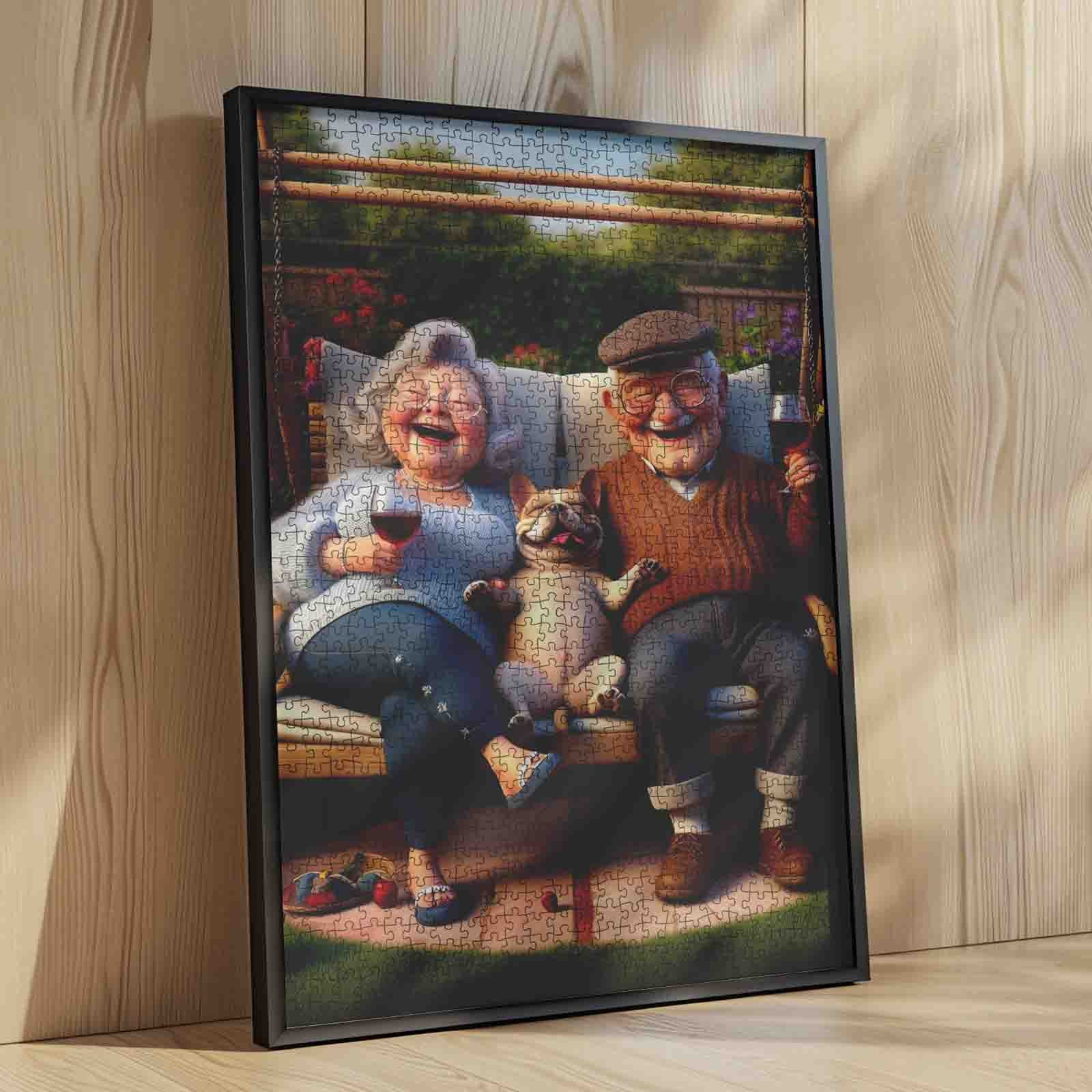 Golden Hour Companions Jigsaw Puzzle