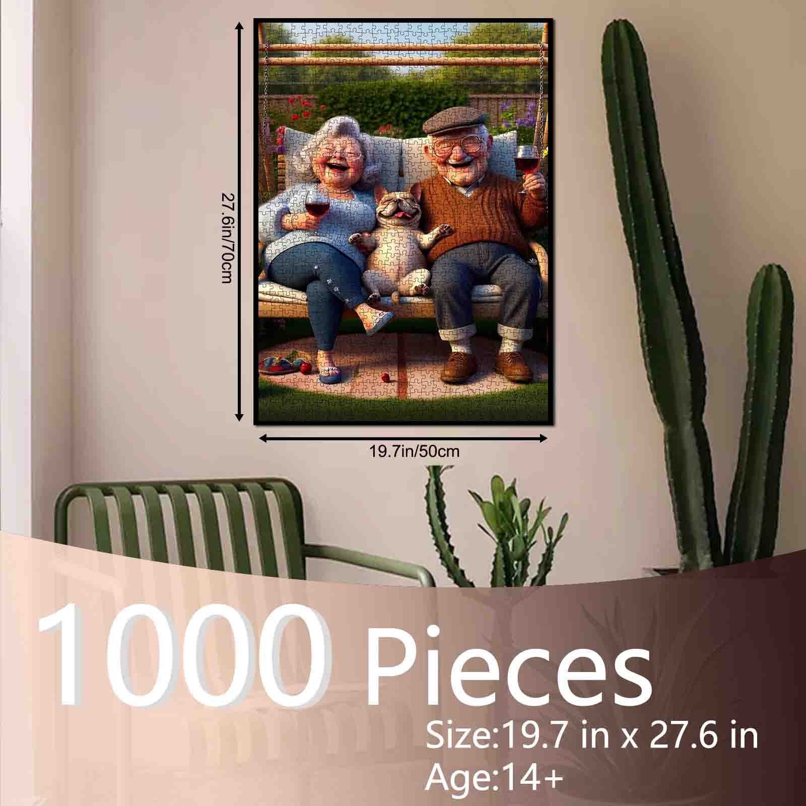 Golden Hour Companions Jigsaw Puzzle